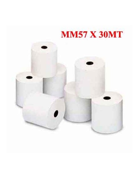 ROTOLI CARTA MM 57 X 30 MT