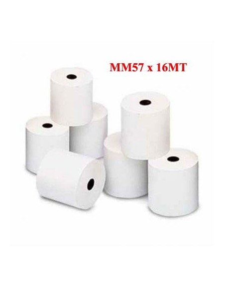 Rotoli Termici mm 57x20 mt per POS Carta Termica